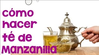 Cómo hacer té de manzanilla  INNATIACOM [upl. by Hjerpe518]