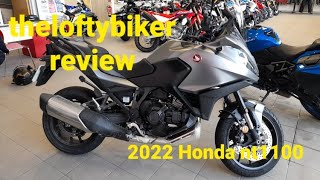 2022 Honda NT1100 DCT review [upl. by Secnirp898]