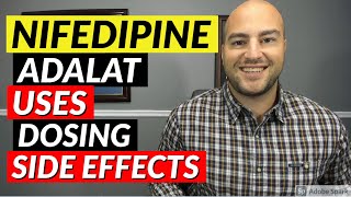 Nifedipine Adalat  Uses Dosing Side Effects  Medication Review [upl. by Lecrad]