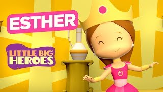 Esther  Bible Stories for Kids  Little Big Heroes [upl. by Vogel]