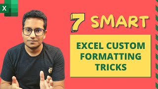 7 Clever Excel Custom Formatting Tricks Advanced [upl. by Ramed]