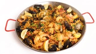 Homemade Paella Recipe  Laura Vitale  Laura in the Kitchen Episode 586 [upl. by Alek794]