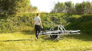 First Test Flight of Jetson ONE Personal Flying Quadcopter [upl. by Lagiba]