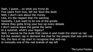 Lil Dicky  Professional Rapper Feat Snoop Dogg LYRICS [upl. by Atiugram]