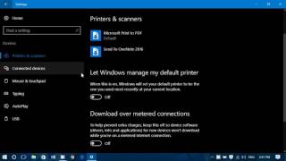 Windows 10 Settings Devices Printers and Scanners What it is and how it works [upl. by Enialehs768]