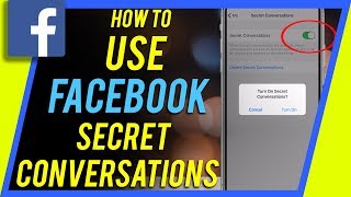 How to Use Facebook Messenger Secret Conversation  Send HIDDEN MESSAGES [upl. by Kegan]