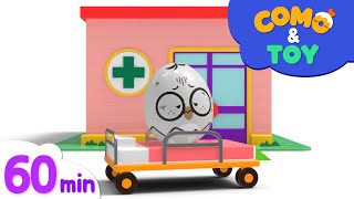 Como and Toys  Claw Machine  More Episode 60min  Learn colors and words  Como Kids TV [upl. by Htesil736]