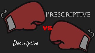 The Basics of Prescriptive vs Descriptive Linguistics [upl. by Akemor]