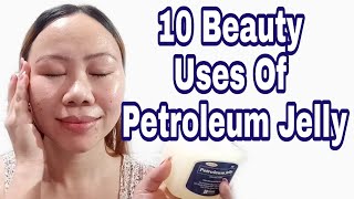 10 Ways To Use Petroleum Jelly For Beauty [upl. by Lemraj]