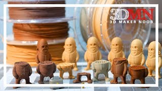 3D Printing In Wood Filament [upl. by Asiralc]