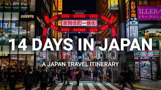 How to Spend 14 Days in Japan  A Japan Travel Itinerary [upl. by Valonia]