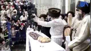 HASIDIC Jews Sing amp Dance  Get HAPPY NOW Dancing at 408 [upl. by Cusick]