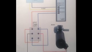 12 VDC Motor Speed Control amp Reversing Switch [upl. by Eiffe]