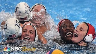 USA sinks Spain for water polo threepeat at World Championships  NBC Sports [upl. by Nadia]