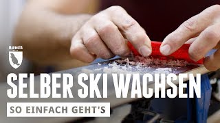 Selber Ski wachsen in 10 Minuten  wir wachsen uns einen [upl. by Guyer]