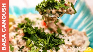 My Simple Baba Ganoush Recipe  Chef Tariq [upl. by Aidile]