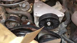 How to bypass an ac compressor  install Dorman by pass pulley kit 43L 22L [upl. by Ransom]