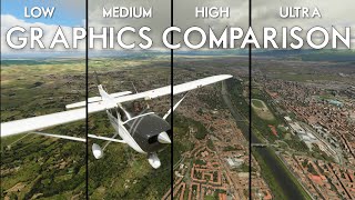 Microsoft Flight Simulator 2020  Low vs Ultra GRAPHICS COMPARISON [upl. by Amron]