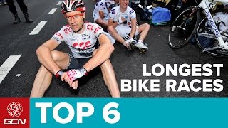 Top 6 Longest Bike Races [upl. by Halbert]