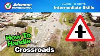 How To Handle Crossroads  Learn to drive Intermediate skills [upl. by Netsriik]