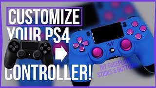 How to Customize PS4 Controller amp Change PS4 Controller Shell DIY [upl. by Laaspere395]