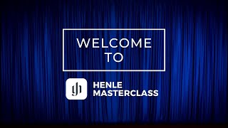 Henle Masterclass  Welcome [upl. by Themis]