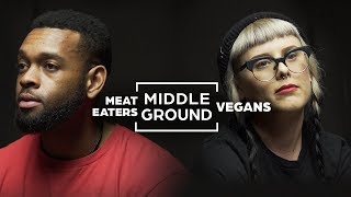 Vegans Vs Meat Eaters What Is The Right Diet  Middle Ground [upl. by Airdnna552]