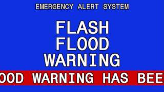 Emergency Alert System Flash Flood Warning [upl. by Akessej376]