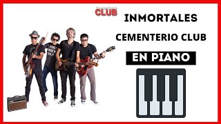 Inmortales  Cementerio Club MIDI Piano Cover [upl. by Aitselec]