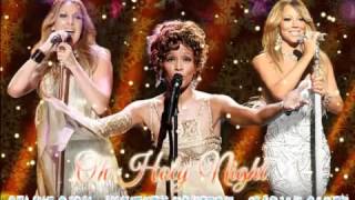 Céline Dion amp Whitney Houston amp Mariah Carey  O Holy Night Audio [upl. by Arrotal]