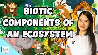 Biotic Components of an Ecosystem  Biology [upl. by Elnar279]