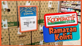 Tarım Kredi Kooperatifi Market Fiyatları  Ramazan Kolisi [upl. by Halley]