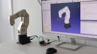 Robot Programming with Raspberry Pi  RoboDK [upl. by Lourdes85]