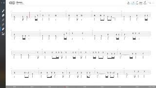 Bryan Adams  Heaven BASS TAB PLAY ALONG [upl. by Bastian689]