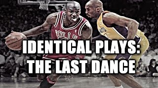 Kobe Bryant vs Michael Jordan  Identical Plays The Last Dance Part III [upl. by Aciraa]