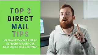 Real estate marketing  3 Direct Mail Tips [upl. by Tu]