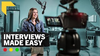 How to Shoot Cinematic Interviews  10 Easy Steps [upl. by Cirenoj928]