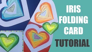 Iris Folding Card Tutorial [upl. by Gnouhk]