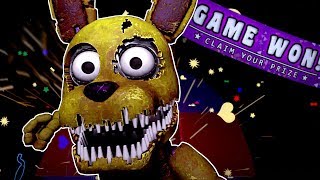 PLUSHTRAP JUMPSCARE IN MY PRESENT  Five Nights At Freddys VR Gameplay [upl. by Dnar]