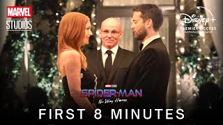 SPIDERMAN NO WAY HOME 2021 Opening Scene  FIRST 8 MINUTES  Marvel Studios [upl. by Ninnette]