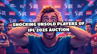 quotShocking IPL 2025 Auction Big Names Go UNSOLD – David Warner Bairstow amp Morequot [upl. by Vokaay]