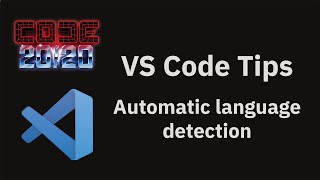 VS Code tips — Automatic language detection [upl. by Icyac]