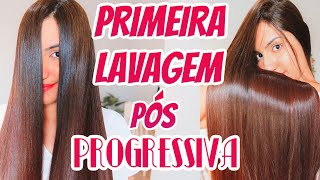 PRIMEIROS CUIDADOS PÓS PROGRESSIVA COMO TRATAR UM CABELO ALISADO  Nicole Vieira [upl. by Shaner]