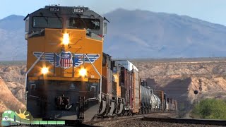 SouthCentral Arizona Railfanning [upl. by Ybbor]