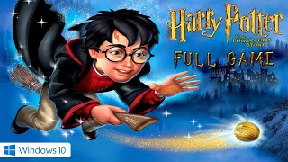 Harry Potter and the Philosophers  Sorcerers Stone PC  Full Game 1080p60 Walkthrough [upl. by Jochebed]