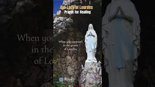 Our Lady of Lourdes Prayer for Healing [upl. by Kelvin]