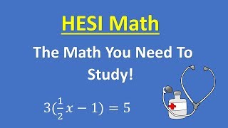 HESI Nursing Exam Math Practice – Basic Equations [upl. by Etessil]