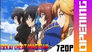 Isekai cheat magician opening official [upl. by Narton]