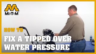 Fixing A Tipped Over Pressure Washer [upl. by Ijnek]