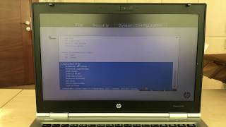 HP Elitebook 8470p Bios Boot [upl. by Mauchi776]